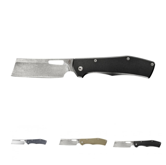 Photos - Knife / Multitool Gerber Flatiron Folding Knife, 3.6in, 7Cr17MoV, Plain Edge, Aluminum Handl 