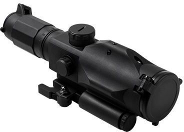 Photos - Sight NcSTAR GEN3 SRT 3-9x Rubber Armored P4 Sniper Rifle Scope w/ Green Laser, 