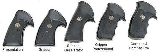 Photos - Buttstocks / Foregrips Lyman Pachmayr Gripper Grip w/Finger Grooves for S&W, K&L Frame Square Butt SK-G 