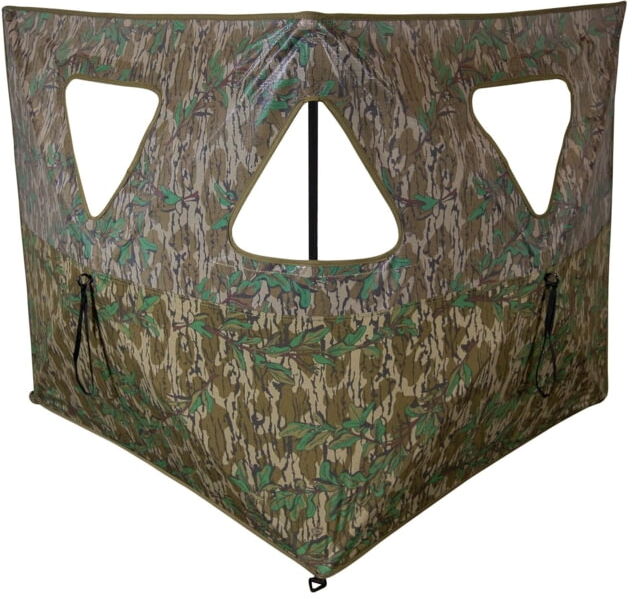 Photos - Other Primos Hunting Double Bull Stakeout Blind, Mossy Oak Greenleaf, 65164 