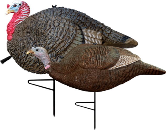 Photos - Other Primos Hunting Turkey Decoy Lil Gobbstopper Jake/Hen Combo, Molded Rubber, 