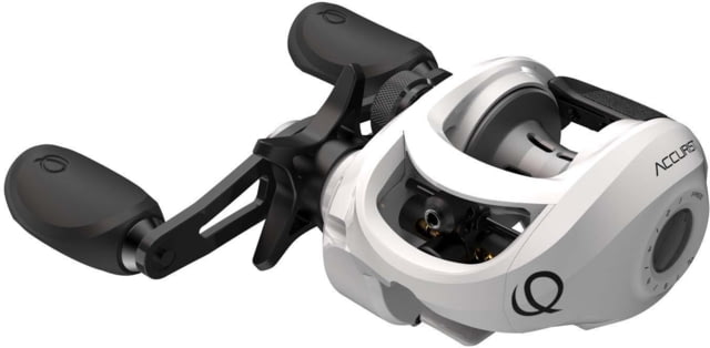 Photos - Other for Fishing Quantum Accurist Baitcast Reel, 6.3-1, 8+1, Right Hand, White, AT100SPTA.B 
