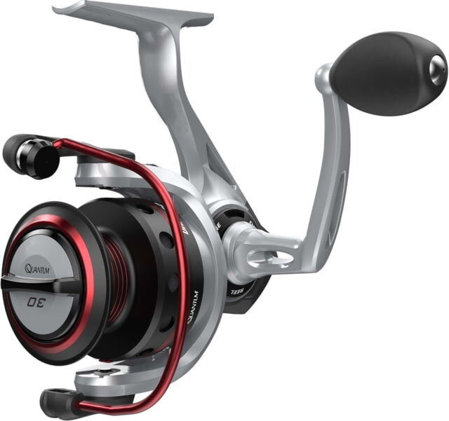 Photos - Other for Fishing Quantum Drive Spinning Reel, 5.2-1, 8+1, Size 30, Ambidextrous, Silver/Bla 