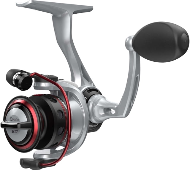 Photos - Other for Fishing Quantum Drive Spinning Reel, 5.7-1, 7+1, Ambidextrous, Silver/Black, DR05. 