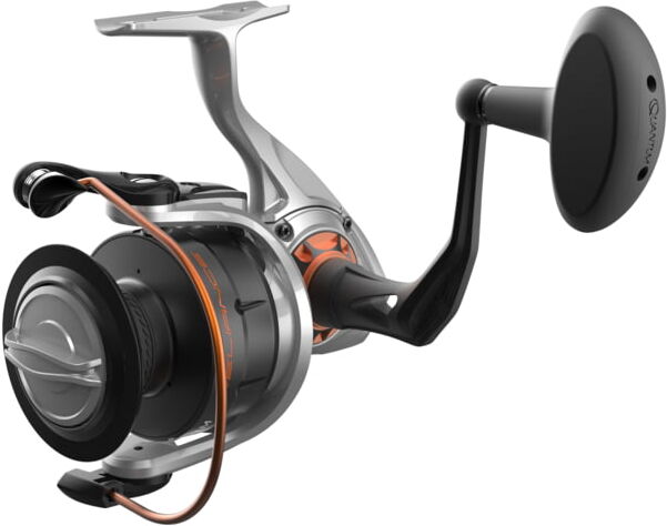 Photos - Other for Fishing Quantum Reliance Spinning Reel, 6.2-1, 5+1, Ambidextrous, Size 30, Silver/ 