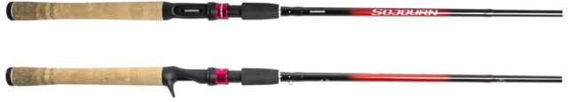 Photos - Other for Fishing Shimano Sojourn Casting Rod, 6ft 6in, Medium, Fast, 2 Pieces, SJC66M2B 