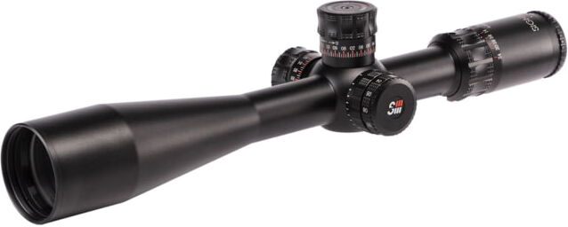 Photos - Sight Sightron SIII PLR Rifle Scope, 6-24x50mm, Zero Stop, Mil-Hash Reticle, Bla 