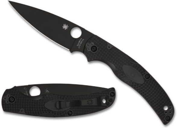 Photos - Knife / Multitool Spyderco Native Chief Black Lightweight Black Blade - C244PBBK 