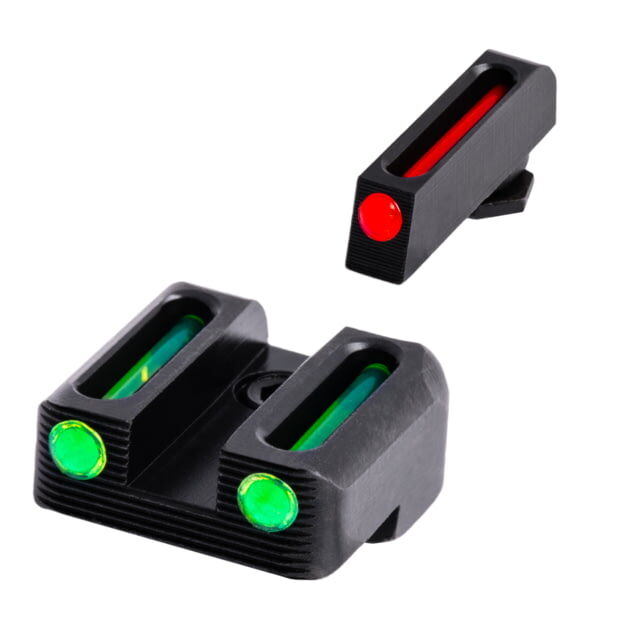 Photos - Sight Truglo Brite Site Glock 42 Fiber Optic Red Front Green Rear 3 Dot , T 