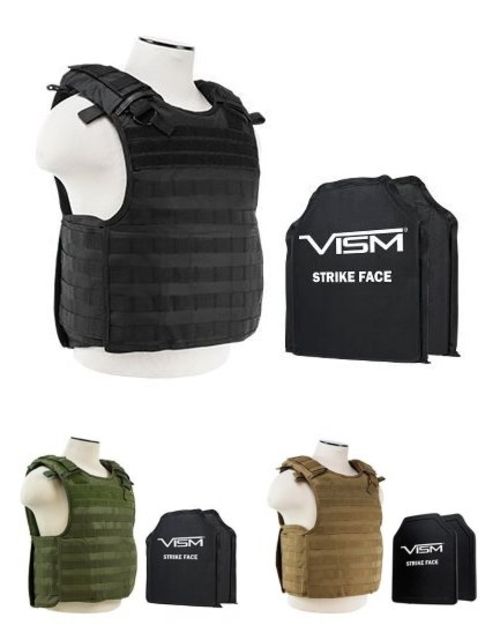 Photos - Bulletproof Vest Vism 2964 Series Quick Release Plate Carrier includes two BSC1114 Ballisti