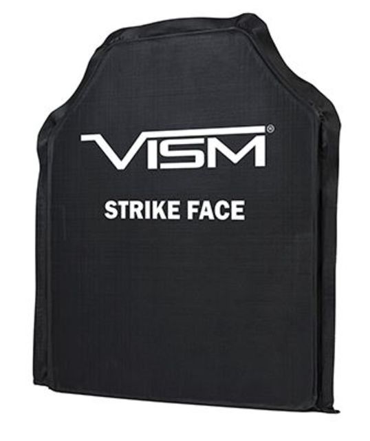 Photos - Bulletproof Vest Vism Ballistic Soft Panel -Shooters Cut 10in X12in, Black BSC1012