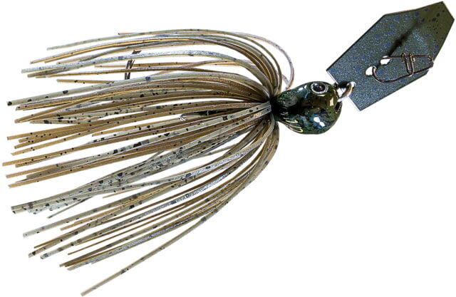 Photos - Other for Fishing Z-MAN Chatterbait Jack Hammer Jig Head, 3/8oz, Green Pumpkin, CBJH38-07 