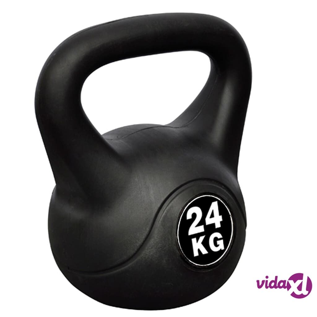 vidaXL 24 KG Vinyl Kettlebell