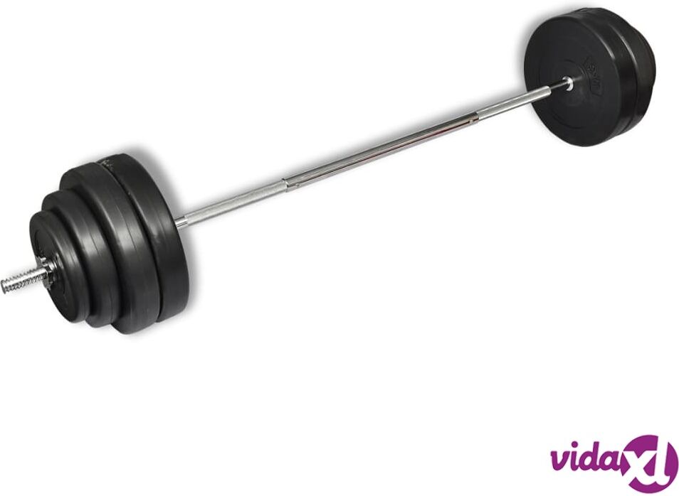 vidaXL Barbell with Plates Set 60 kg