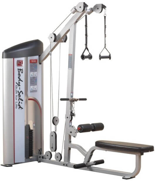 Code BIENVENUE = -10€ Machine dos Body Solid Pro Clubline Series II S2LAT 105 kg