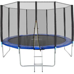 tectake Trampolin Garfunky mit Sicherheitsnetz - 366 cm