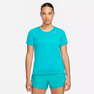 Nike - T-Shirt, Race, S, Blau Denim