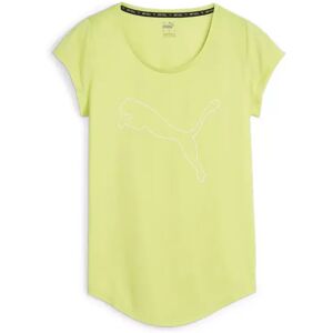 Puma - T-Shirt, Performance Heather, L, Gelb