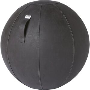 VLUV VEGA Sitzball, veganes Kunstleder, 700 - 750 mm, schwarz
