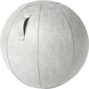 VLUV VEGA Sitzball, veganes Kunstleder, 700 - 750 mm, zement