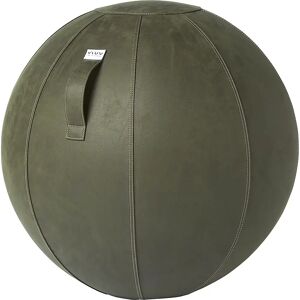 VLUV VEGA Sitzball, veganes Kunstleder, 700 - 750 mm, moosgrün