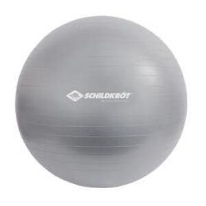 SCHILDKRÖT FITNESS Gymnastikball anthrazit 55cm - 2er Set