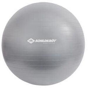 SCHILDKRÖT FITNESS Gymnastikball anthrazit 65cm - 2er Set