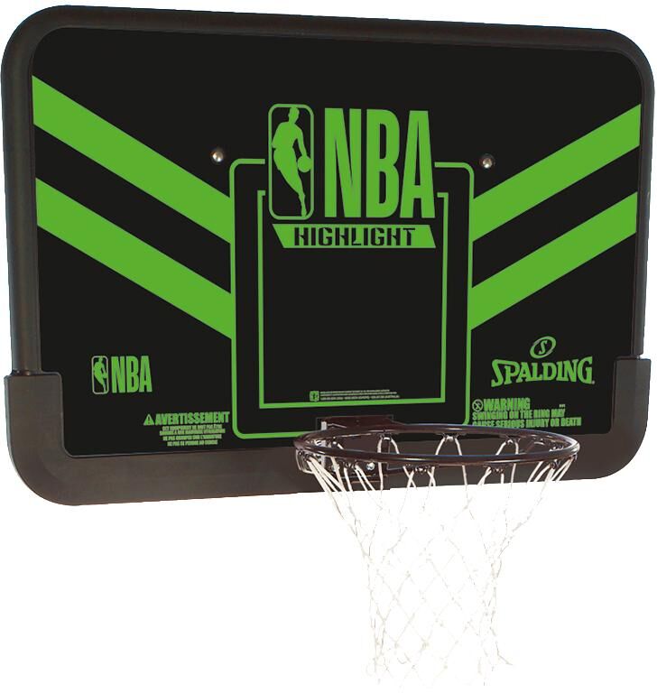 Spalding Basketballkorb »NBA Highlight Backboard« schwarz