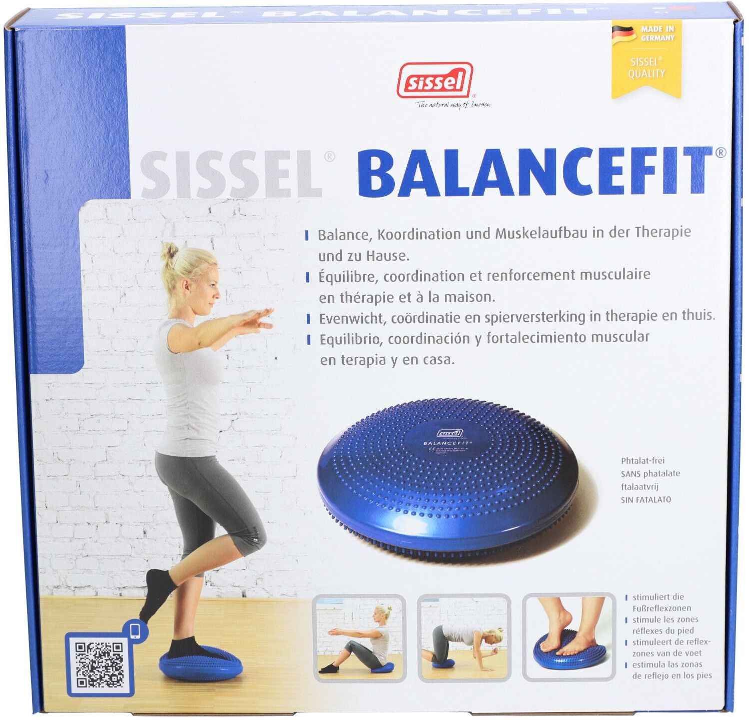 Sissel® Balancefit Multifunktionales Trainingsgerät blau