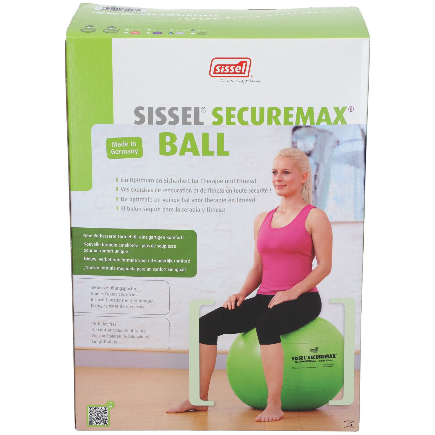 Sissel® Securemax Ball grau 75 cm