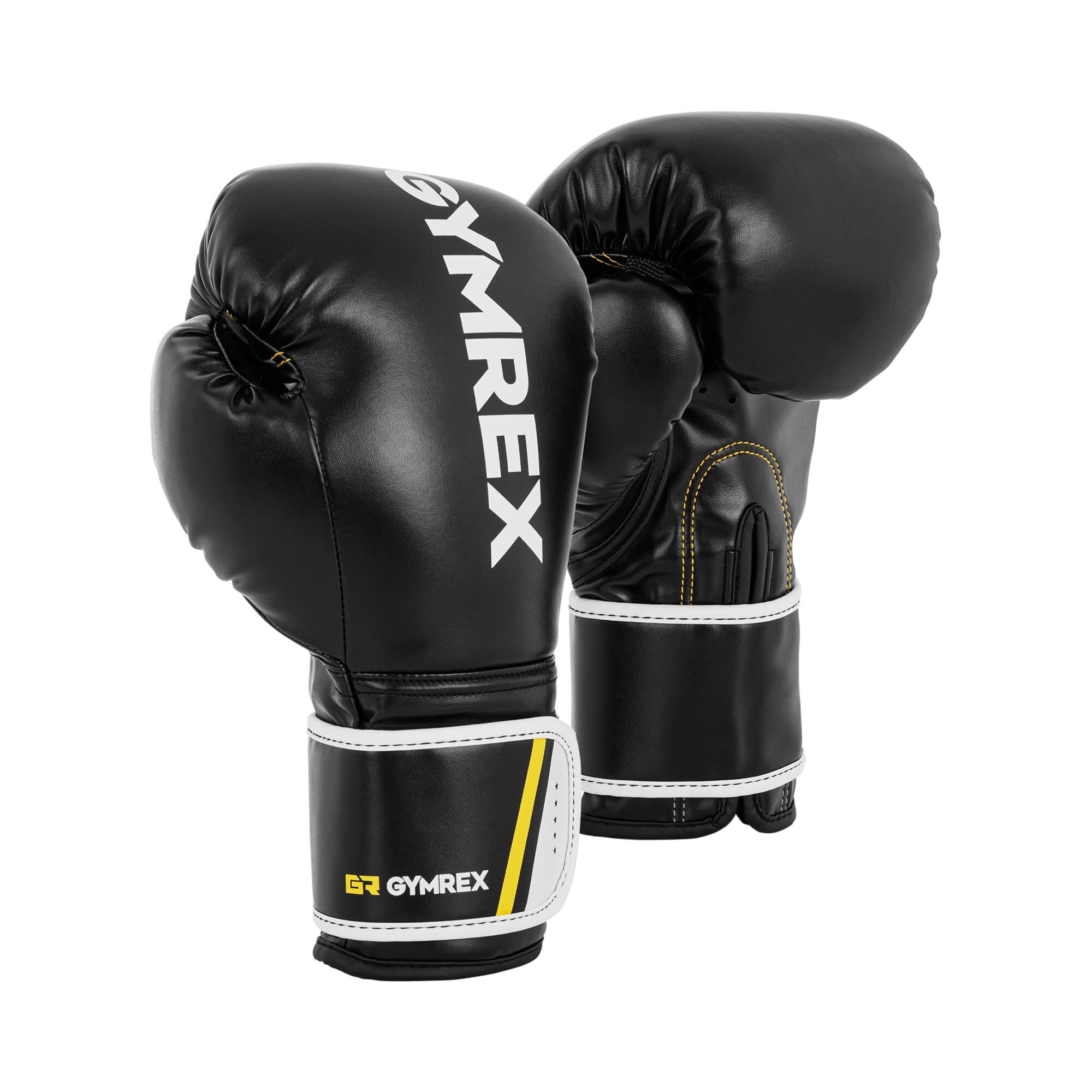 Gymrex Boxerské rukavice - 10 oz - černé GR-BG 10BB