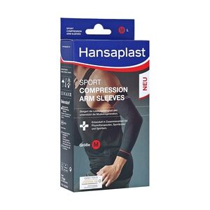 BEIERSDORF HANSAPLAST Sport Compression Arm-Sleeves Gr.M 2 Stück