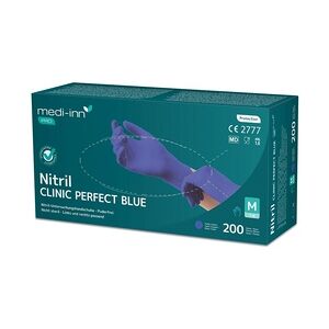 Medi-Inn Pro Clinic Perfect Blue - Gr. S - puderfrei - 2000 Einmalhandschuhe