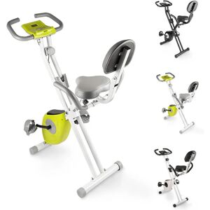 Bigzzia - Heimtrainer Fahrrad Klappbar für Zuhause, 4-in-1 faltbarer Heimtrainer mit 8 Stufen verstellbarem Magnetwiderstand, klappbarer Heimtrainer,