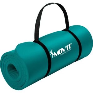 Movit - Gymnastikmatte, 190x100x1,5cm, Blau Petrol