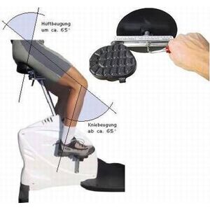 AKW Reha-Tretkurbeln Vario-Kurbeln (Paar)
