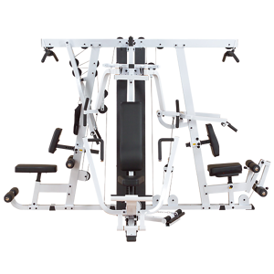 Body-Solid Ganzkörpertrainer / Home Gym EXM-4000 ohne Beinpresse Farbe grau