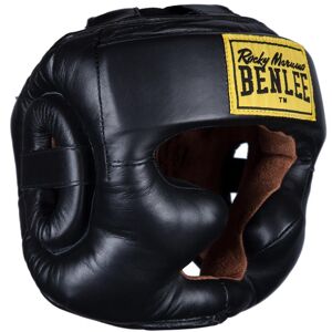 Benlee Full Face Protection Kopfschutz Leder Schwarz - Größe L/XL