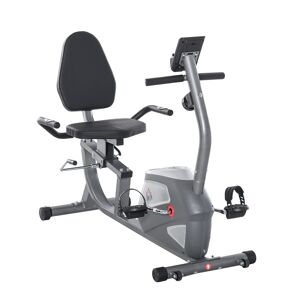 HOMCOM Liegeergometer mit LCD-Anzeige und 8 Stufen