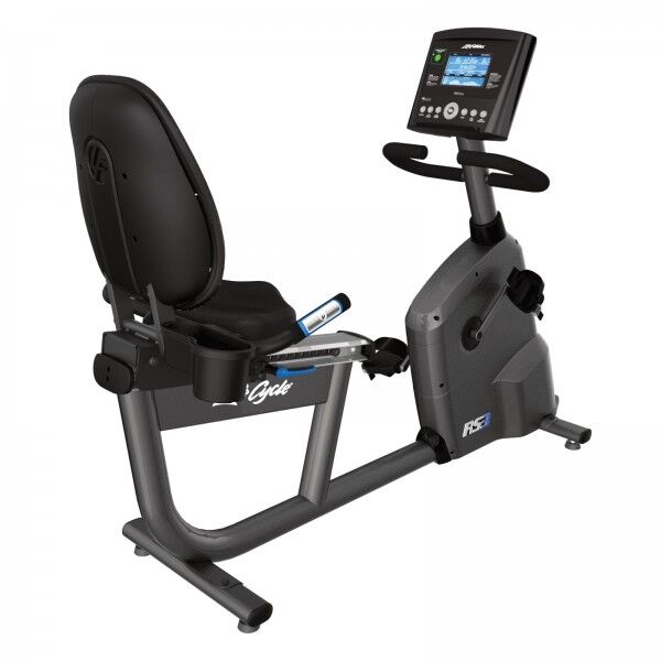 Life Fitness Liegeergometer RS3 Go deutsche Konsole