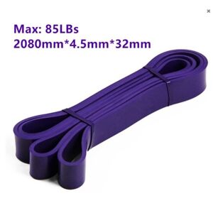 Stretch band Purple-Træningsbånd Modstandsbånd Gummibånd-Powerbands-modstandsbånd