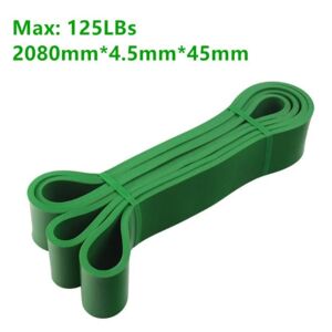 Stretch band Green-Træningsbånd Modstandsbånd Gummibånd-Powerbands-modstandsbånd