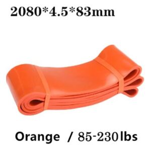 träningsband Orange-Træningsbånd Modstandsbånd Gummibånd-Powerbands-modstandsbånd