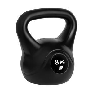 Bituminøs kettlebell 8kg, REBEL ACTIVE