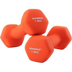Rootz Living Rootz håndvægte sæt - 1,5 kg pr. håndvægt - Orange håndvægte - vægte og håndvægte - 2 stk.