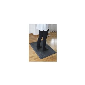 Matting Ståmåtte Yoga PUR 60x45 cm rektangulær antracitgrå