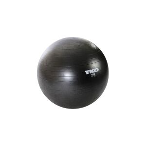 TKO Fitnessbold 75 cm sort (122FBP-BK-75)