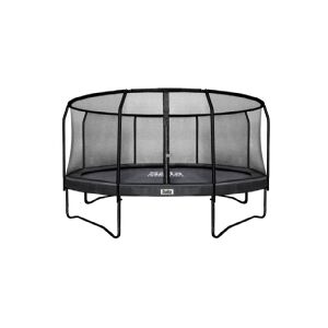 Salta 555-17 PBE, Trampolin, Rund, 150 kg, Safety net, Sort