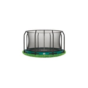 NSH Nordic Salta Trampolin Comfort Edition Inground Ø366 cm, sort inkl. sikkerhedsnet (805-820)