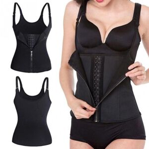 Midjetränare Shapewear Top Waist Trainer Sal Midja sort M black m